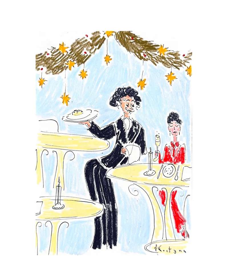 Cafe a Paris by Kostyna